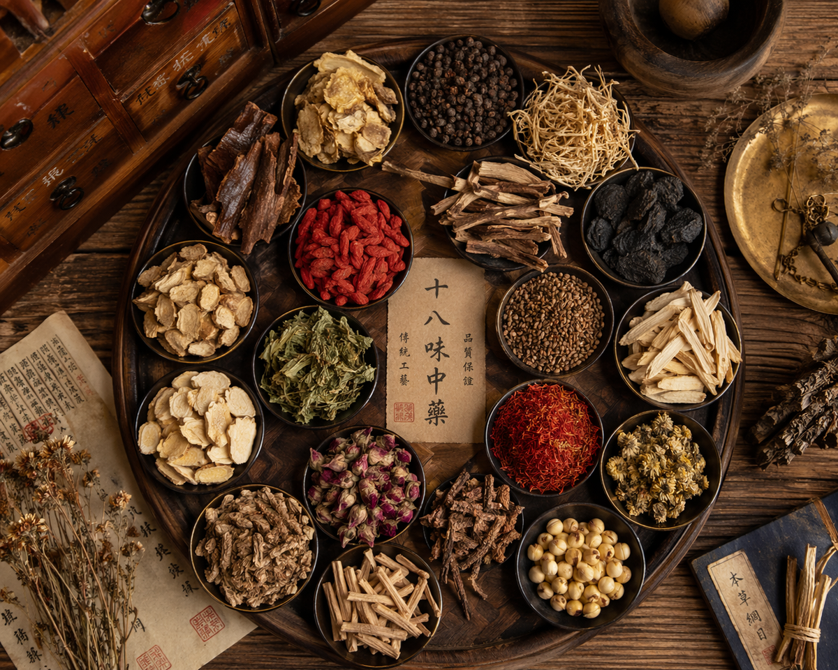 18味草本成分全解析：古方养发皂配方解密